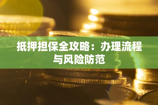 武汉抵押担保全攻略：办理流程与风险防范