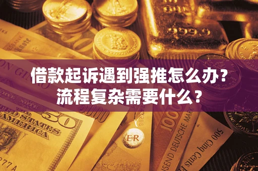 武汉借款起诉遇到强推怎么办？流程复杂需要什么？