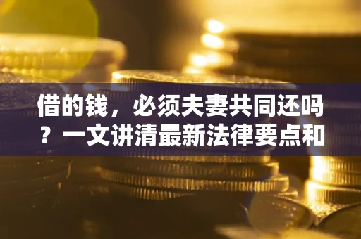 武汉借的钱，必须夫妻共同还吗？一文讲清最新法律要点和避坑指南