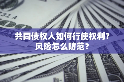 武汉共同债权人如何行使权利？风险怎么防范？