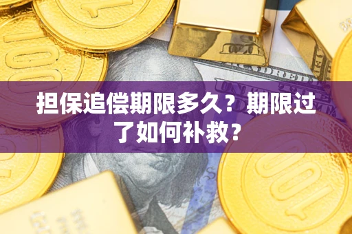 武汉担保追偿期限多久？期限过了如何补救？