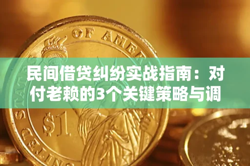 武汉民间借贷纠纷实战指南：对付老赖的3个关键策略与调解盲区解析
