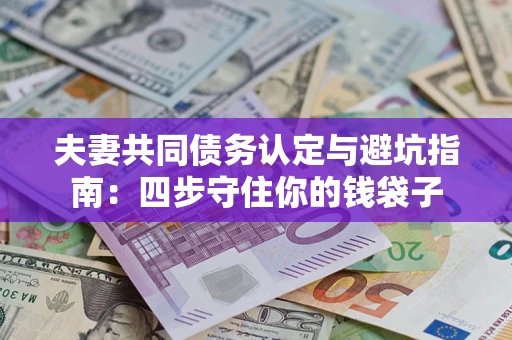 武汉夫妻共同债务认定与避坑指南：四步守住你的钱袋子