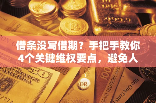 武汉借条没写借期？手把手教你4个关键维权要点，避免人财两空