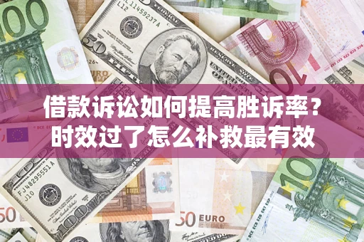 武汉借款诉讼如何提高胜诉率？时效过了怎么补救最有效
