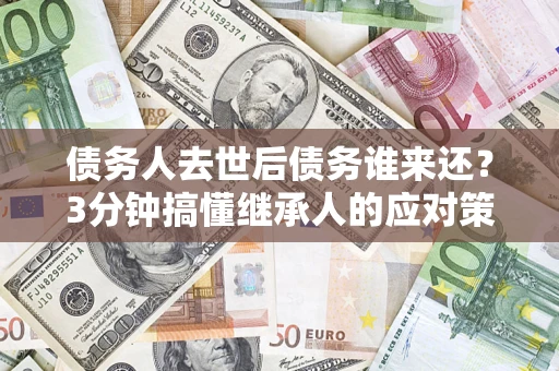 武汉债务人去世后债务谁来还？3分钟搞懂继承人的应对策略