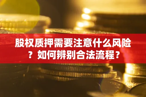 武汉股权质押需要注意什么风险？如何辨别合法流程？
