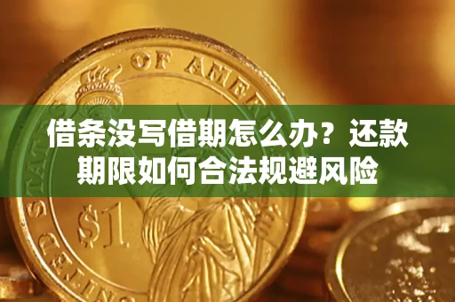 武汉借条没写借期怎么办？还款期限如何合法规避风险